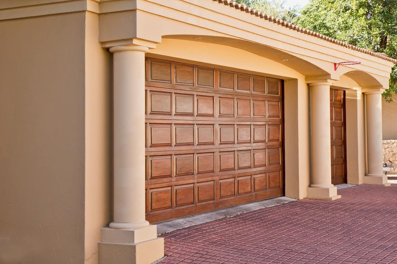 Toit garage ancien