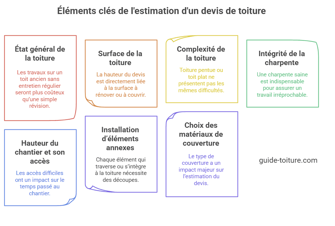 devis toiture les 7 éléments clés
